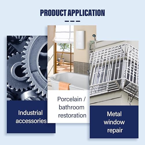 Miniatura 6 de Palillo de masilla epoxi multiusos, pegamento epoxi moldeable de 1.06 oz para fijación de daños por grietas llenado o sellado. Reparación permanente