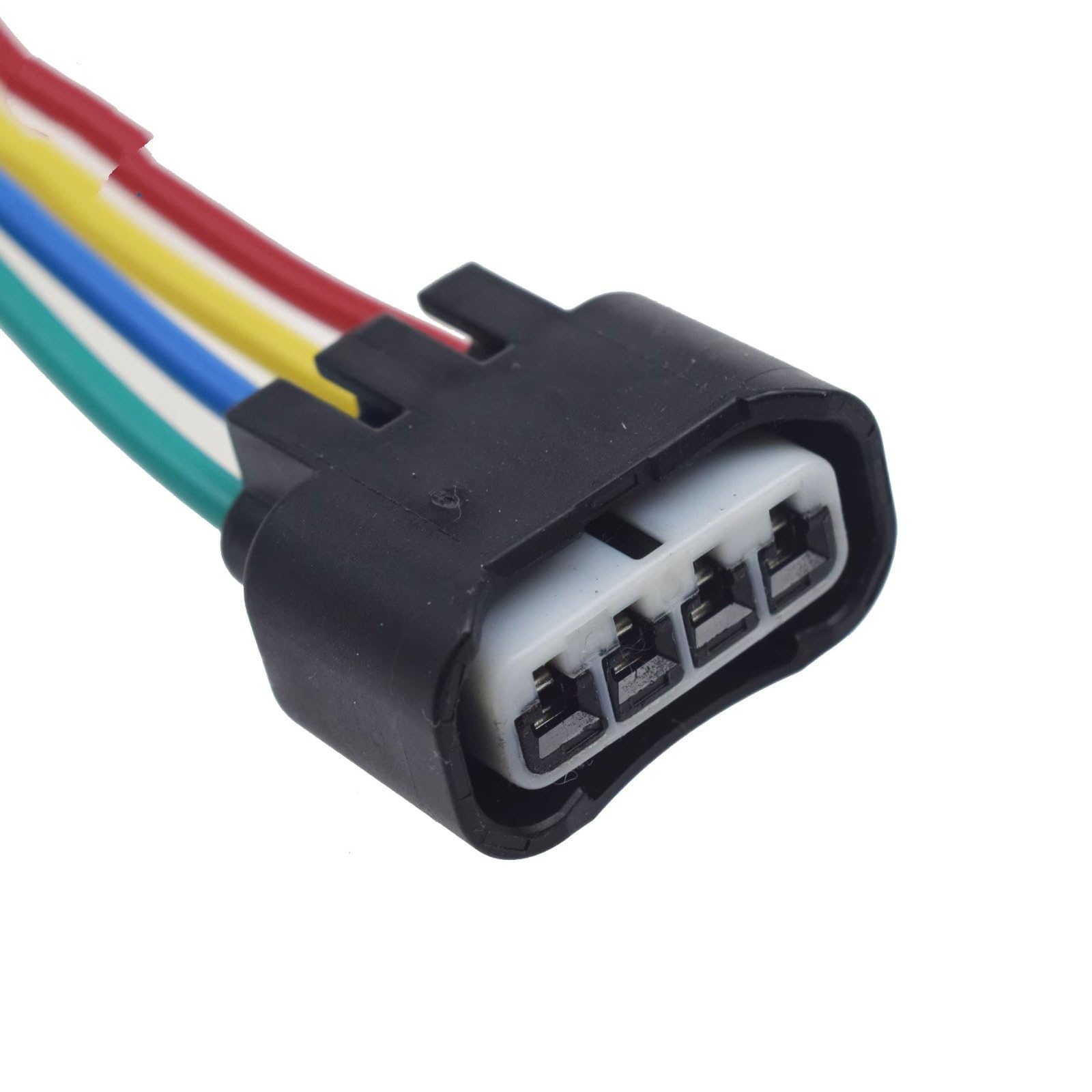 Kompatibel Mit Pontiac Für Vibe 2009–2010 Zündspule Buchse Stecker Kabelbaum Kabel 4 Pins Wasserdichter Kabelbaum-Adaptersatz Auto Zündspulenstecker(6 pieces)