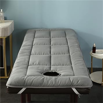 Spa Massage Table Pad & Face Cradle Set - Soft Comfortable Thick Face Bed with Headrest Cover 190*80cm Mattress with Thick Mattress
