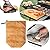 BBQ Blanket, BBQ Blanket for Resting Meat, Reusable Meat Insulated Resting Bag with Zipper for Outdoor BBQ, Smokers and Grilling Ensures The Meat is Tender and Juicy