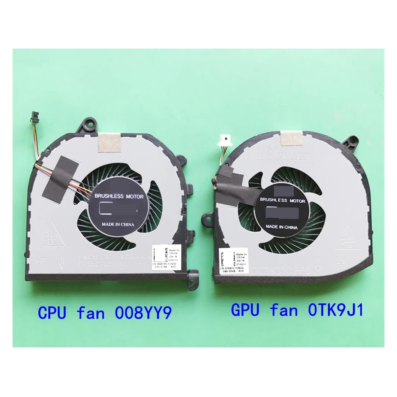 Nuevo Ventilador De La GPU CPU Para Dell Precision 5530 M5530 XPS 15