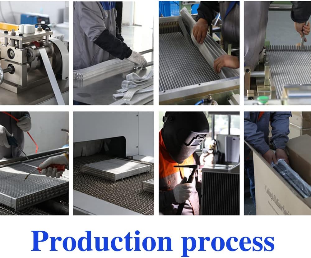 2 Core Row Aluminum Radiator for 1985-1995 Suzuki Sierra Samurai JA51 SJ413 SJ410 1.3L