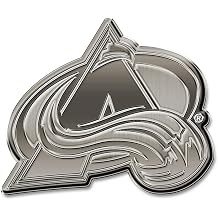 Rico Industries NHL Hockey Colorado Avalanche Standard Antique Nickel Auto Emblem for Car/Truck/SUV