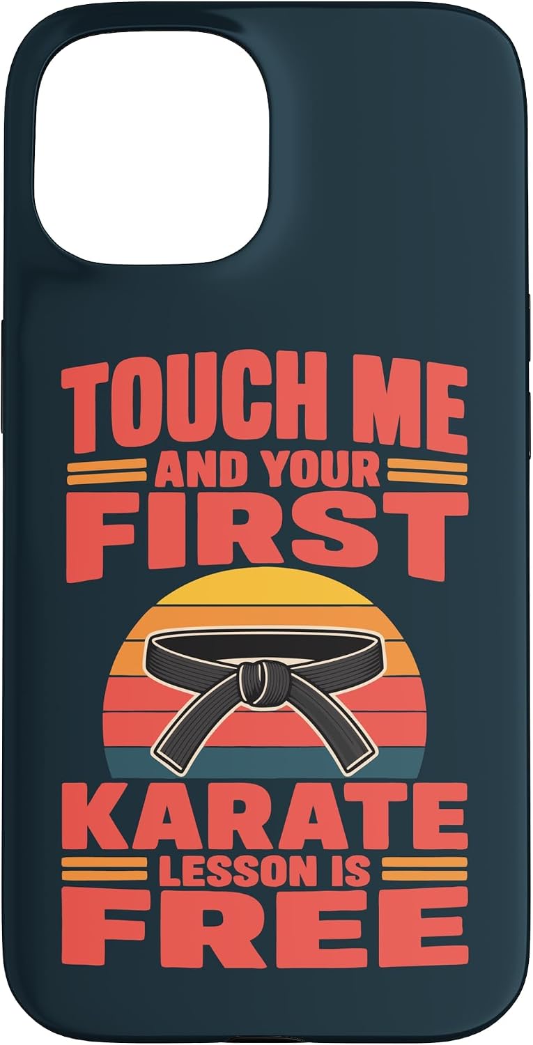 Karate Karateist Funny Karateka Case for iPhone 15