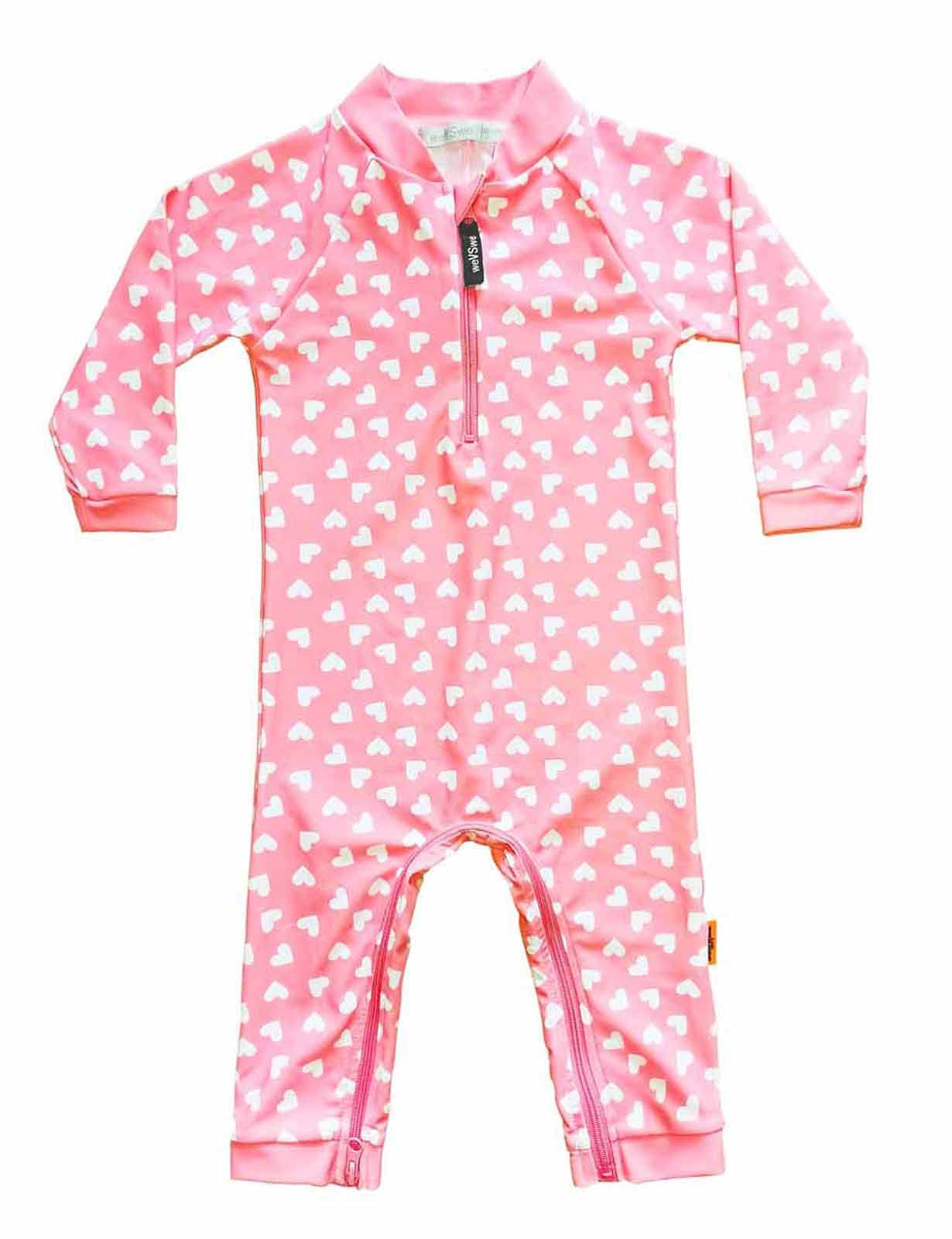 weVSwe Baby Toddler Boy Swimsuit Long Sleeve Baby Swimwear UPF 50+ Sun Protection Rash Guard Swimming Costume with Crotch Zipper 0-3 Years — view 110