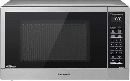Panasonic NN-SN67KS Microwave Oven, 1.2 cu.ft, Stainless Steel/Silver