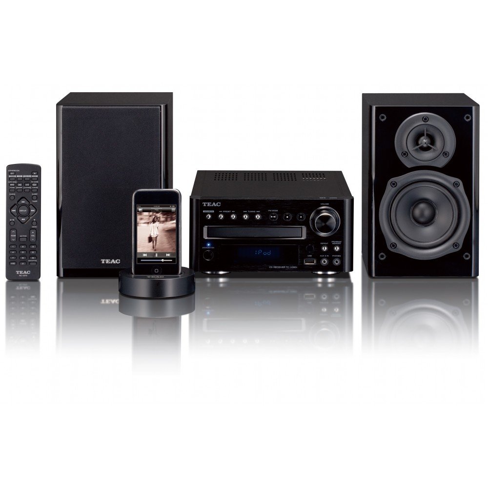 TEAC CDマイクロコンポ スピーカー付 iPod接続対応 TC-X350i TC-X350i | 製品トップ | TEAC - プレミアムオーディオ