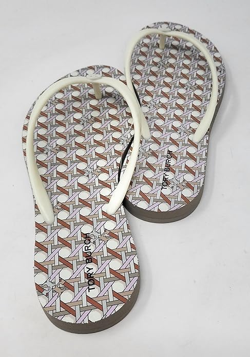 Tory Burch Women's Two Tone Flip Flops - Image 5