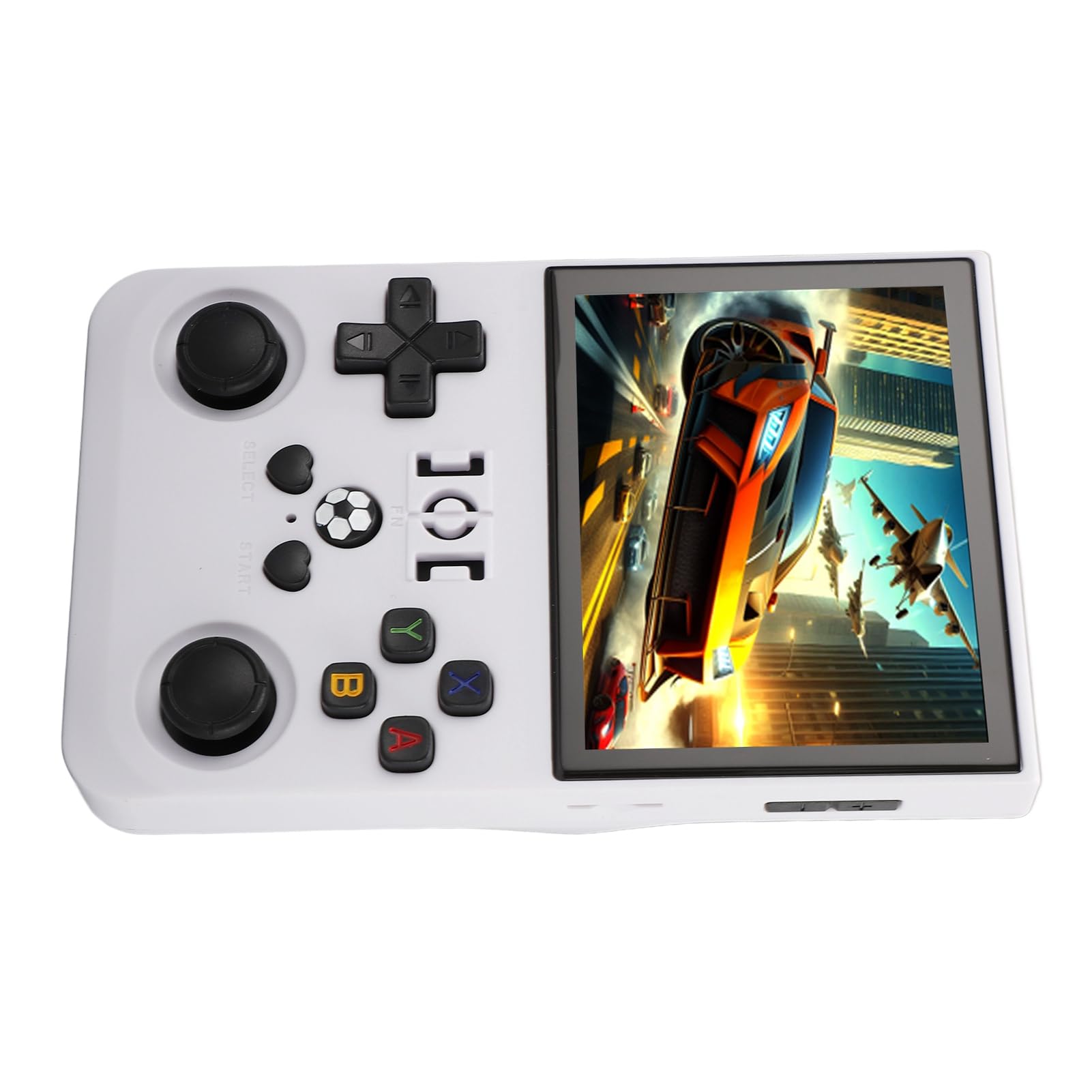 Console per Videogiochi Portatile, Schermo IPS da 4 Pollici, Lettore di Giochi retrò Portatile con Oltre 18.000 Giochi, Console Portatile a Doppio con Piccola Scheda di (ShChGB)