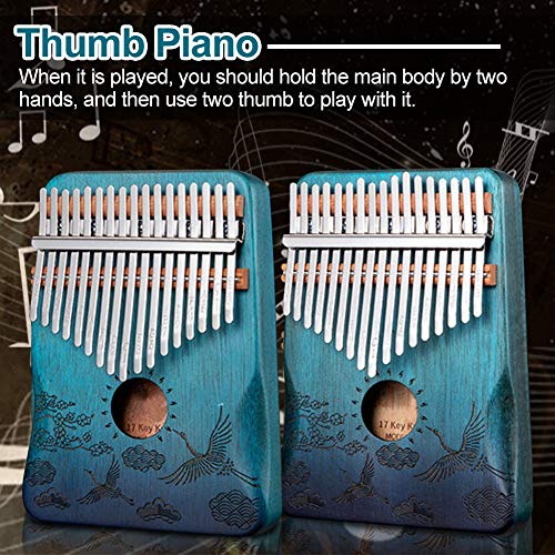 Kalimba Duimpiano houten duimpiano kinderen volwassenen draagbaar geschenk duim piano akoestiek beginners… - Image 6