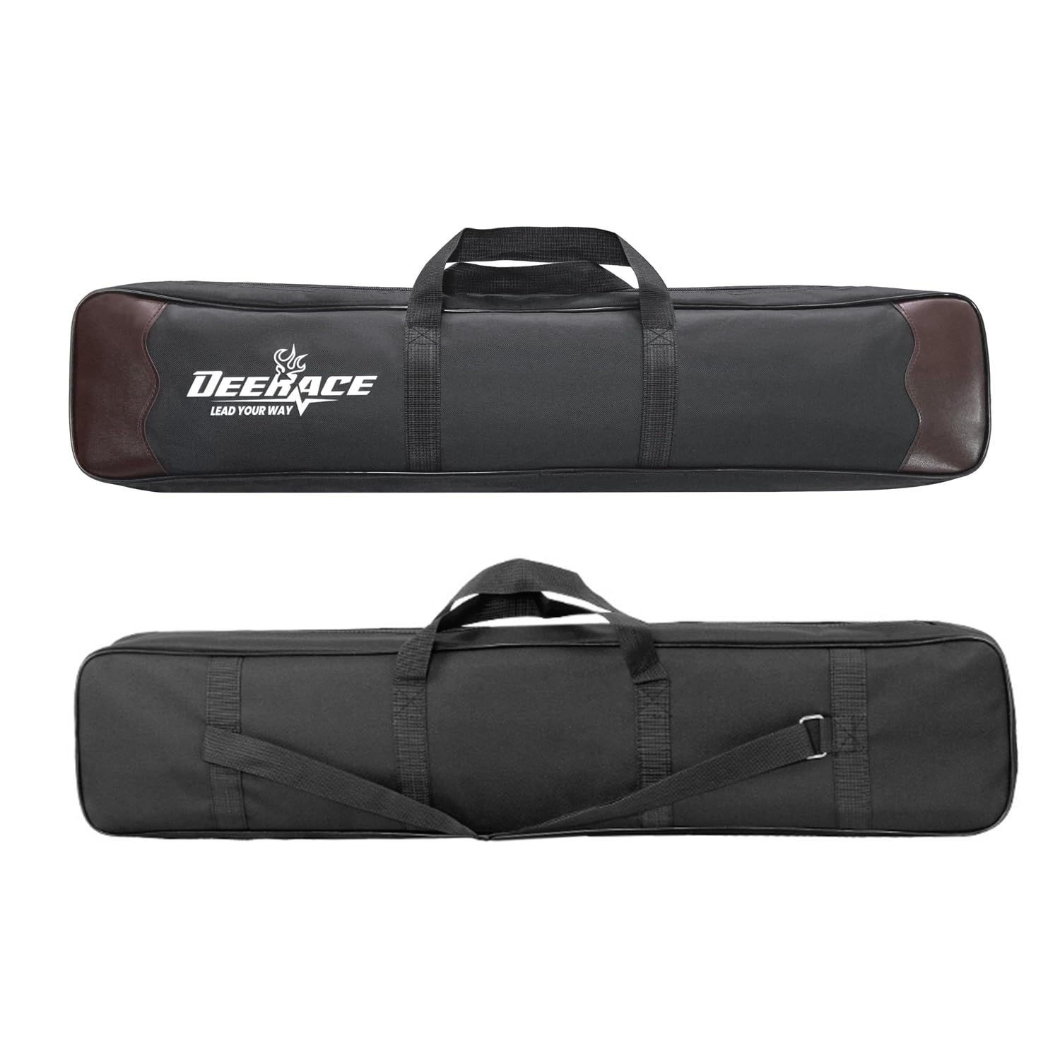 DEERACE Takedown Recurve Bow Case - Double Layer Archery Bag to Storage Bow and Arrow, Portable Outdoor Archery Bow Case Soft for Adult and Youth Takedown Recurve Bow (Takedown Recurve Bow Case)