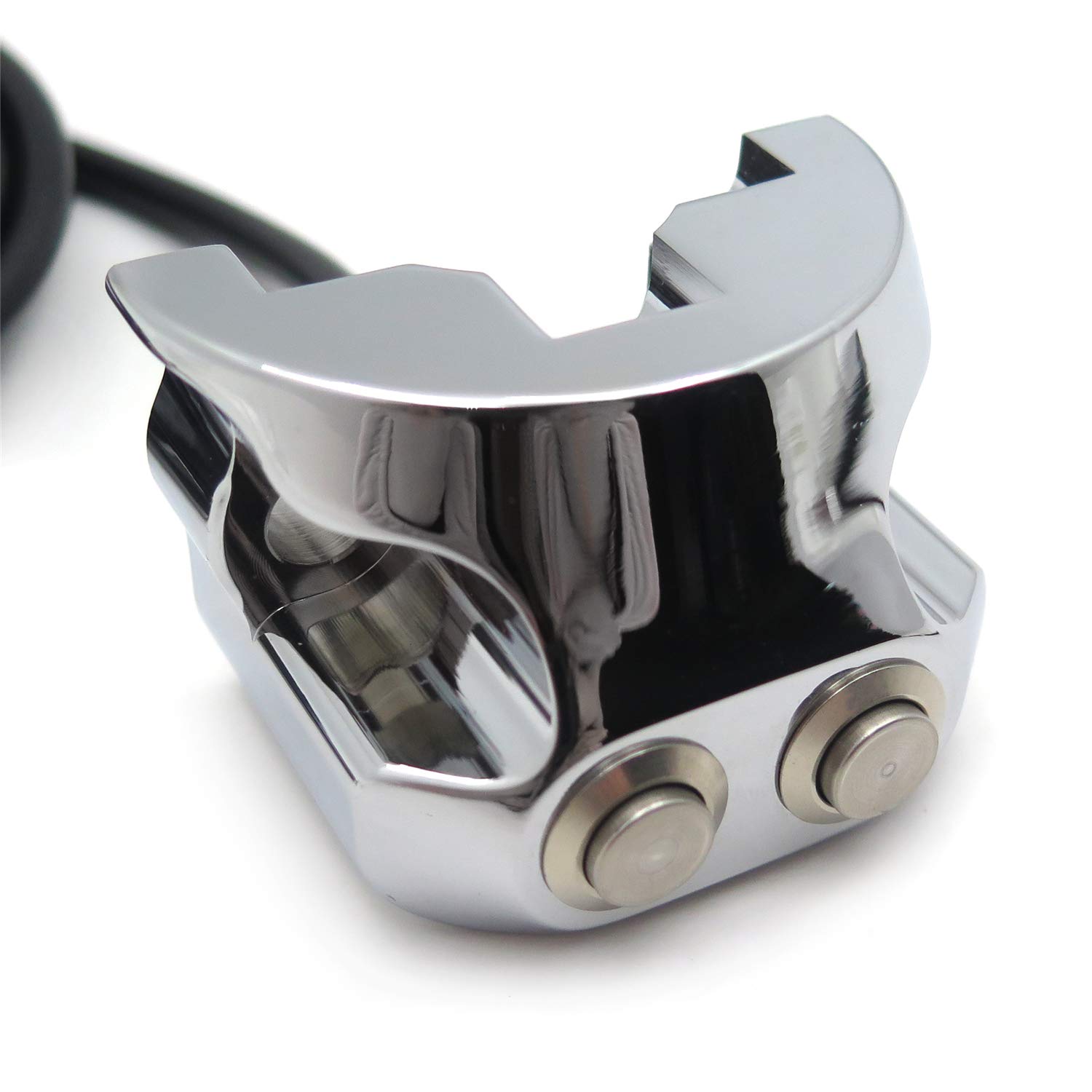 Amazon.co.jp: XKMT- HTTMT クローム 1インチ ハンドルバー