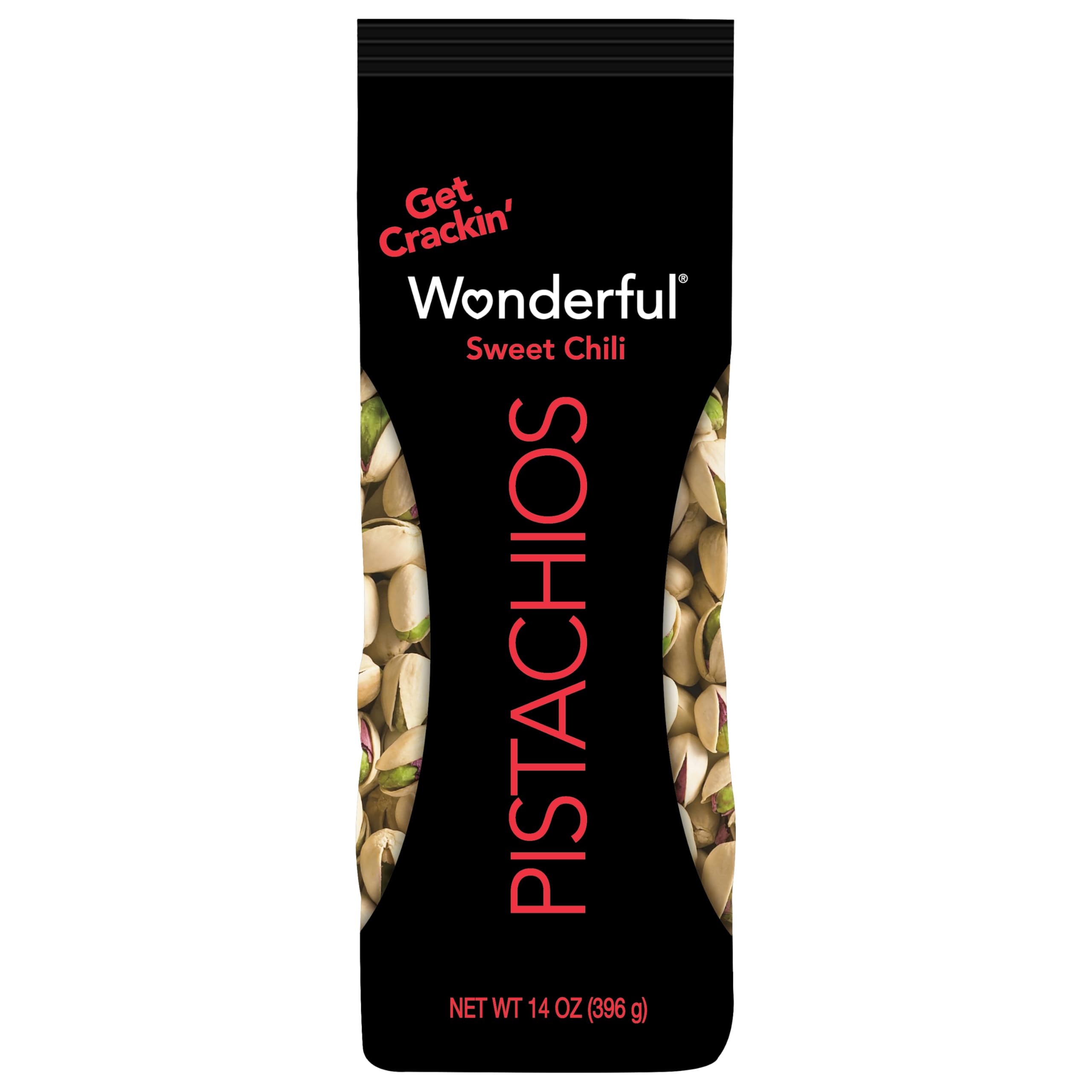 Wonderful Pistachios, In-Shell, Sweet Chili Nuts, 14oz