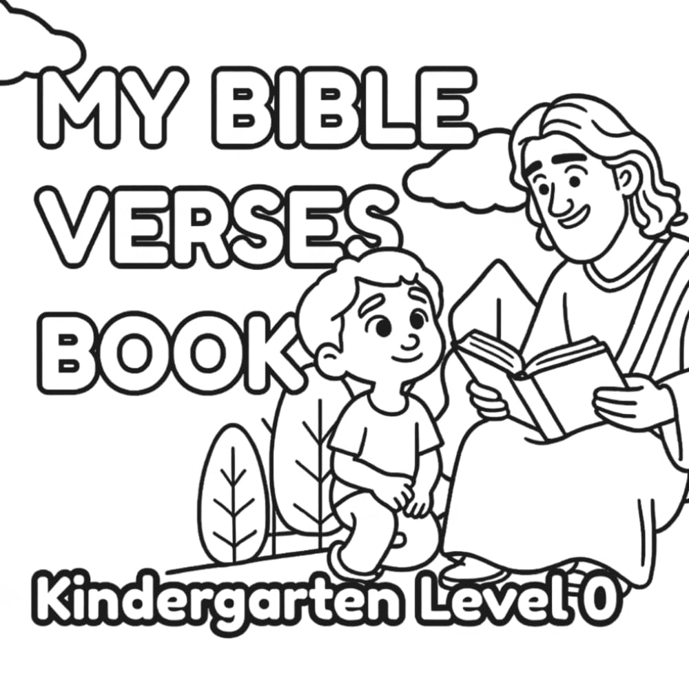 Colour My Bible Verses Kindergarten