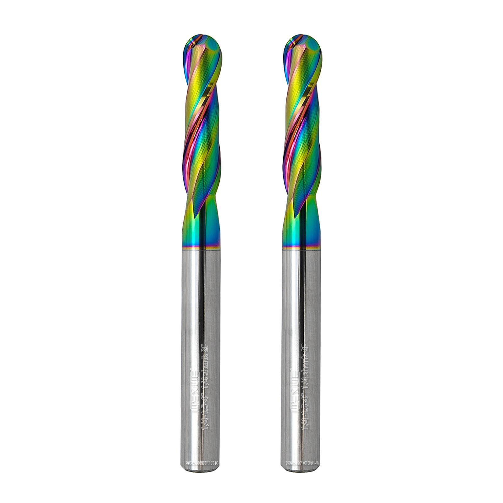 Ball Nose End Mill - Carbide, DLC Coating -15
