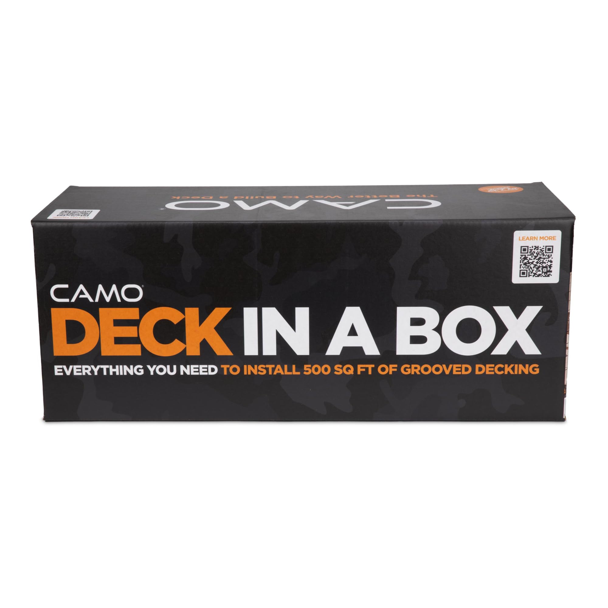 Camo Deck in a Box Hidden Deck Fastener Kit for Composite Decking, 500 sq ft Coverage, 900 hidden fasteners, 3 board benders, and one Stand-Up
