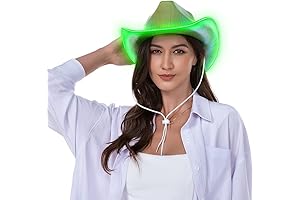 Neon Green Luminescent Cowboy Hat