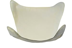 35” Natural Duck Cotton Replacement Cover for Retro Butterfly Outdoor Patio Chair