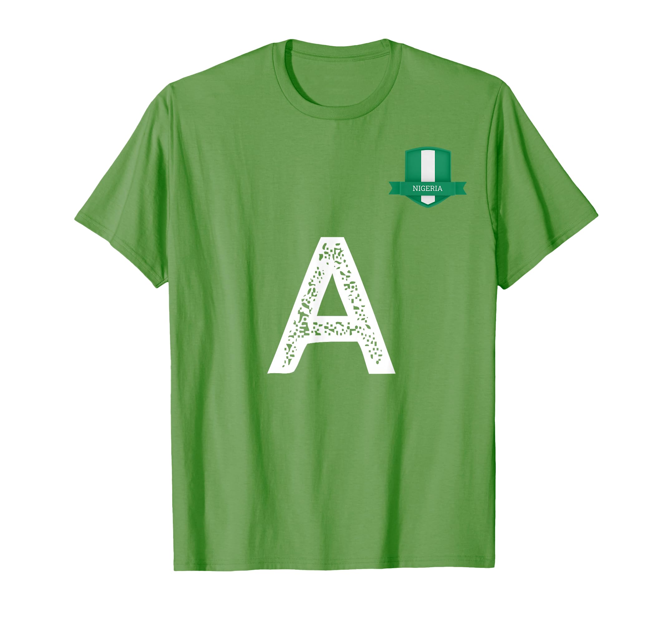 Nigeria Team Group apparel - A - Nigeria T-Shirt
