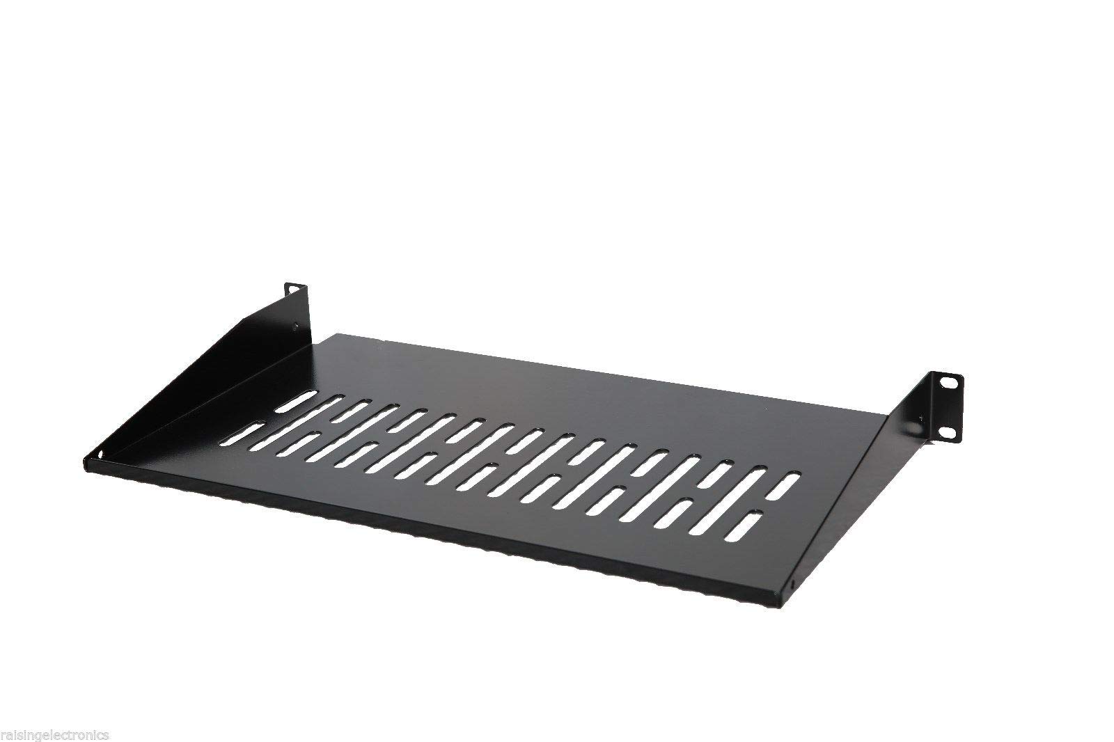 1U Estante de Servidor voladizo Bandeja ventilado estantes Rack Montaje 19 Pulgadas