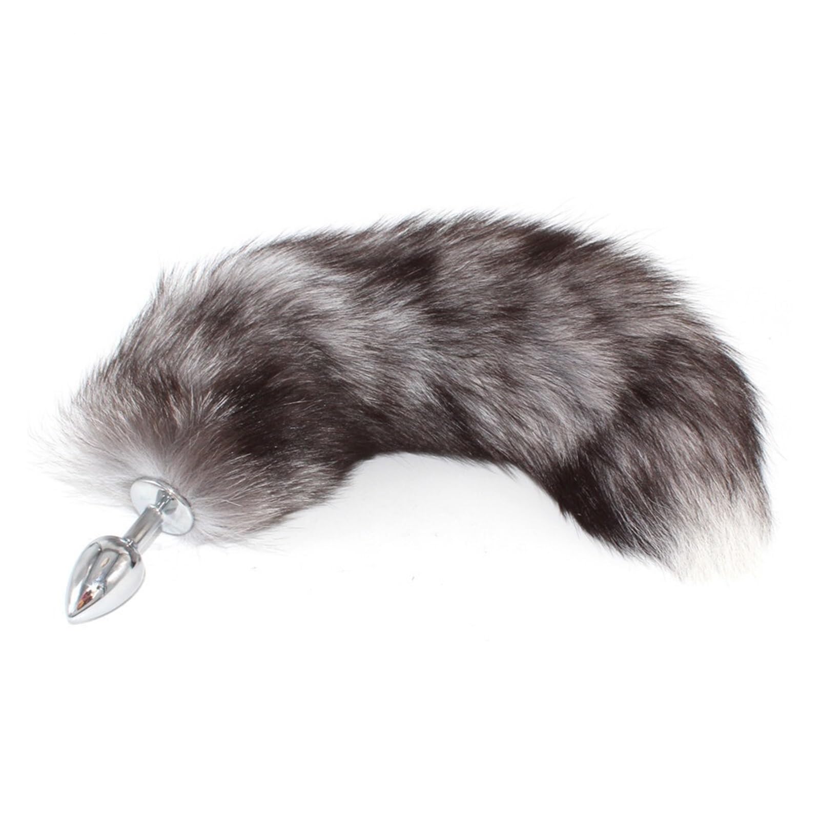 Fox Tails Anal Plug Metal Anal Sex Toys Butt Plug Sex Games Role Play Cosplay Toys Drop Shipping (Color : B, Size : S pug) — view 14