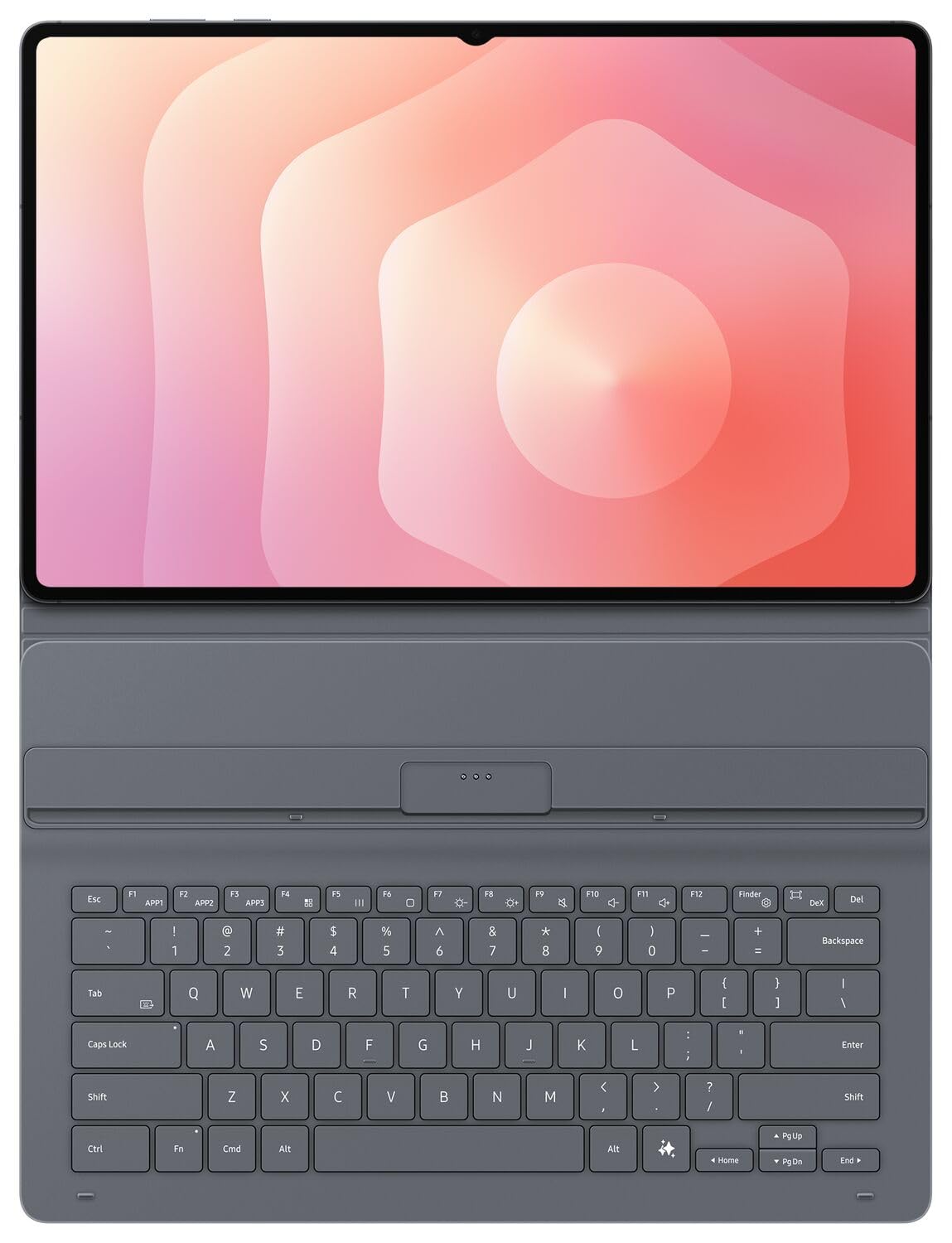 Samsung Funda Teclado Oficial Delgada para Galaxy Tab S11 Ultra, Compatible con Tecla AI, Experiencia Similar a PC, Elegante y Delgada (EF-DX930UBEGWW) - Negro