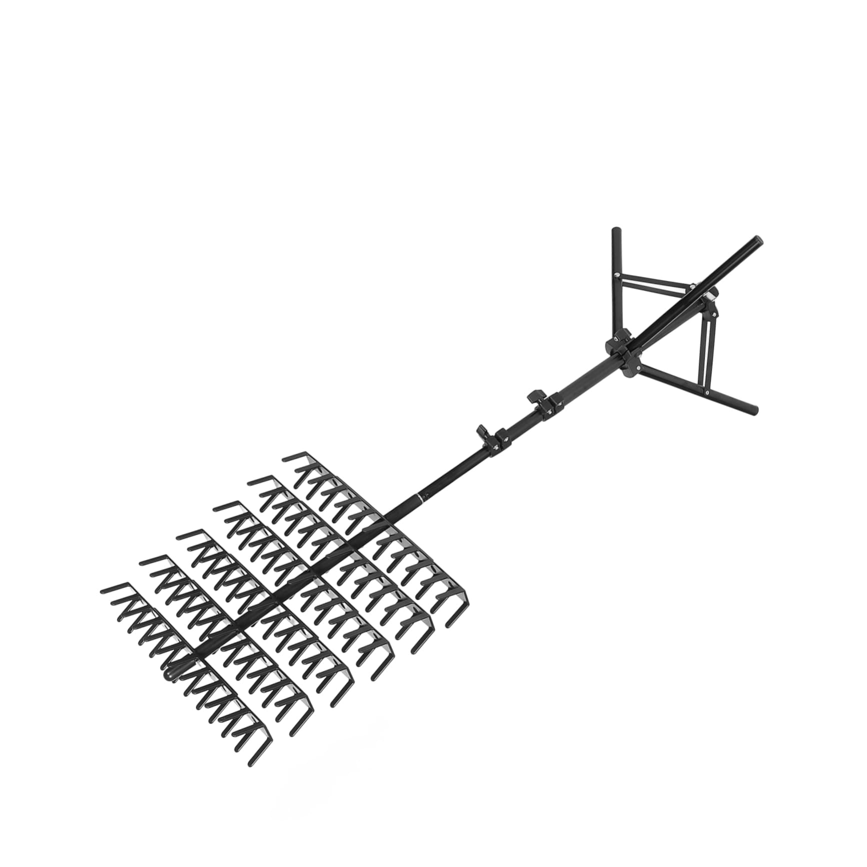 SHERCHPRY Braiding Hair Rack Standing Hair Extension Holder Hanger Hair Divider Rack For Braiding Hair Separator Stand Display Stand