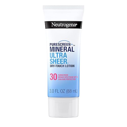 Miniatura 1 de Neutrogena Mineral UltraSheer Dry-Touch SPF 30 - Loción de protección solar resistente al agua protección UVAUVB de amplio espectro nutritiva para