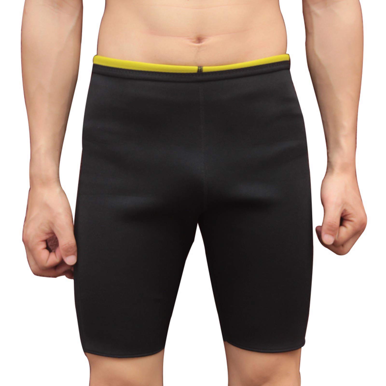 Hommes Combinaisons Pantalons Shorts 3mm Néoprène Kayak Voile Canoë-Kayak Piscine Pantalon pour Exercice Fitness Workout Body Building - XXL