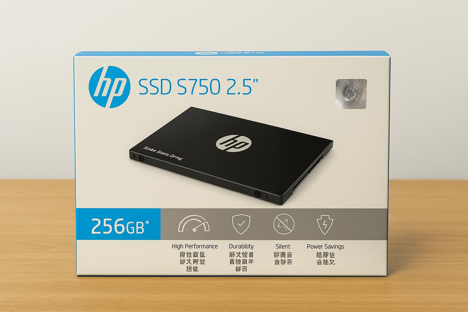 HP SSD S750 | 2.5 Inch Internal Solid State Drive | 256GB Storage
