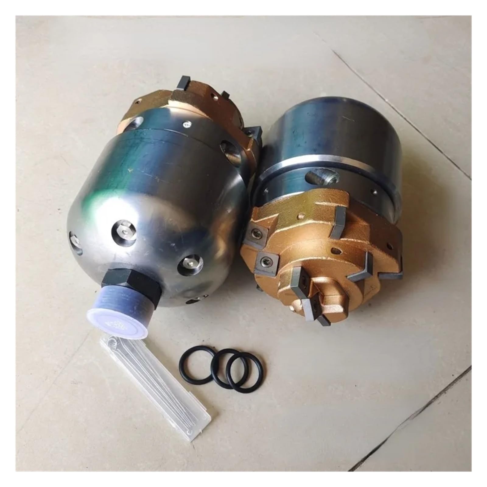 Broca de diamante for limpieza de hormigón con núcleo cerámico, rosca interna M36, 10 kg, for dragado, con boquilla rotativa de alta presión.(M36 10KG 4-6 300L)