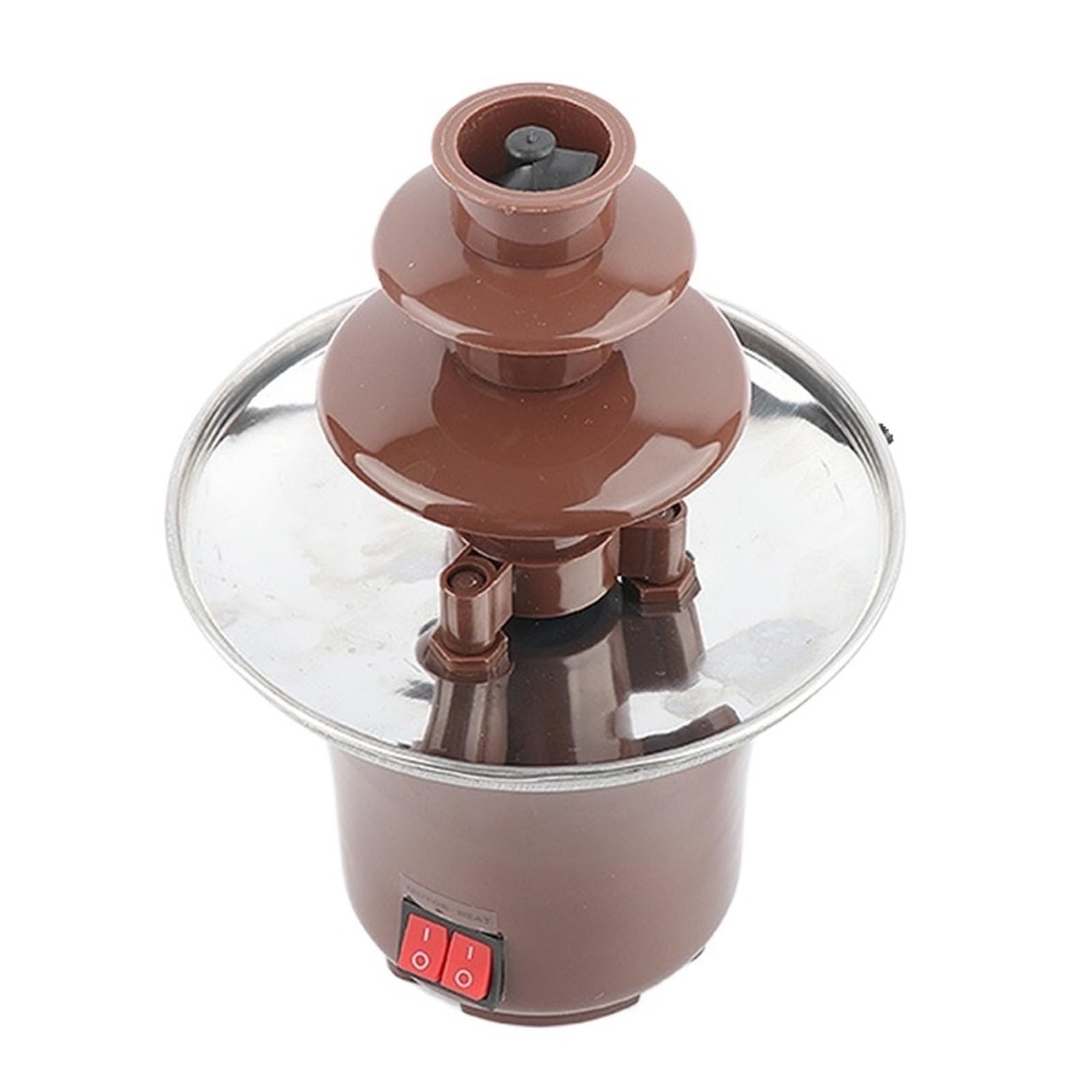 Mini Fuente De Chocolate Eléctrica Compacta, Fondue con Calefacción For Derretir, Salsa Barbacoa, Suministros Cocina For El Hogar Flujo Continuo Y Suave
