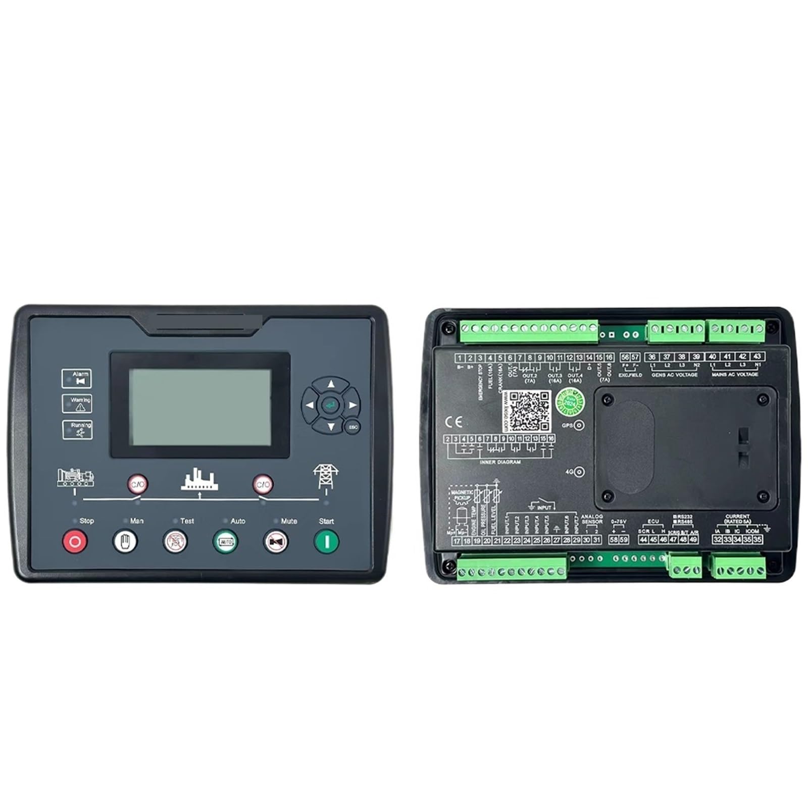 Jdilfunu Lxc6220 Lxc6210 Controller Generator Amf Auto Start Control Module Interface Genset Parts Circuit Board 1Pcs(Lxc6220)