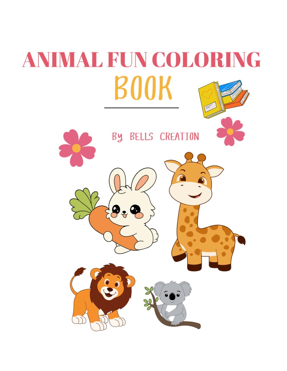 Animal Coloring Book for Kids: Animal illustrations and Coloring