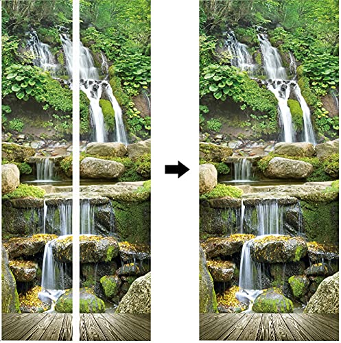 A.Monamour Adesivo Porta Autoadesiva Cascata nel