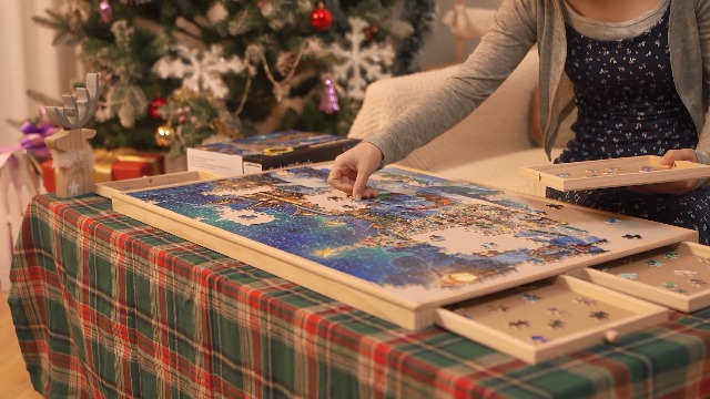 Amazon.com: Becko US Puzzles for Adults 1000 Pieces, Wooden Jigsaw