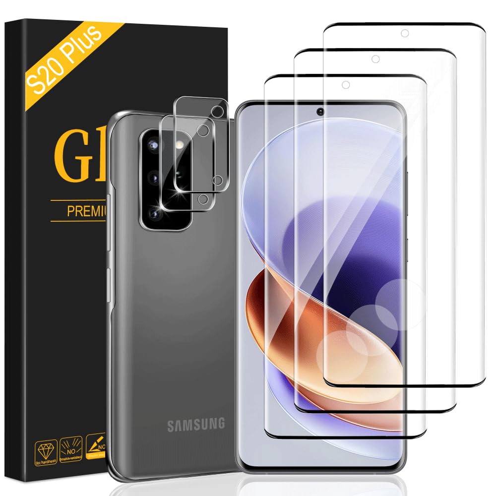 Galaxy S20 Plus Screen Protector Pack Tempered Glass Screen