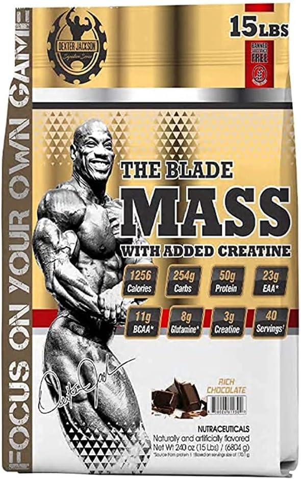 Dexter Jackson Signature series BLADE MASS Gainer 15 lbs Chocolate