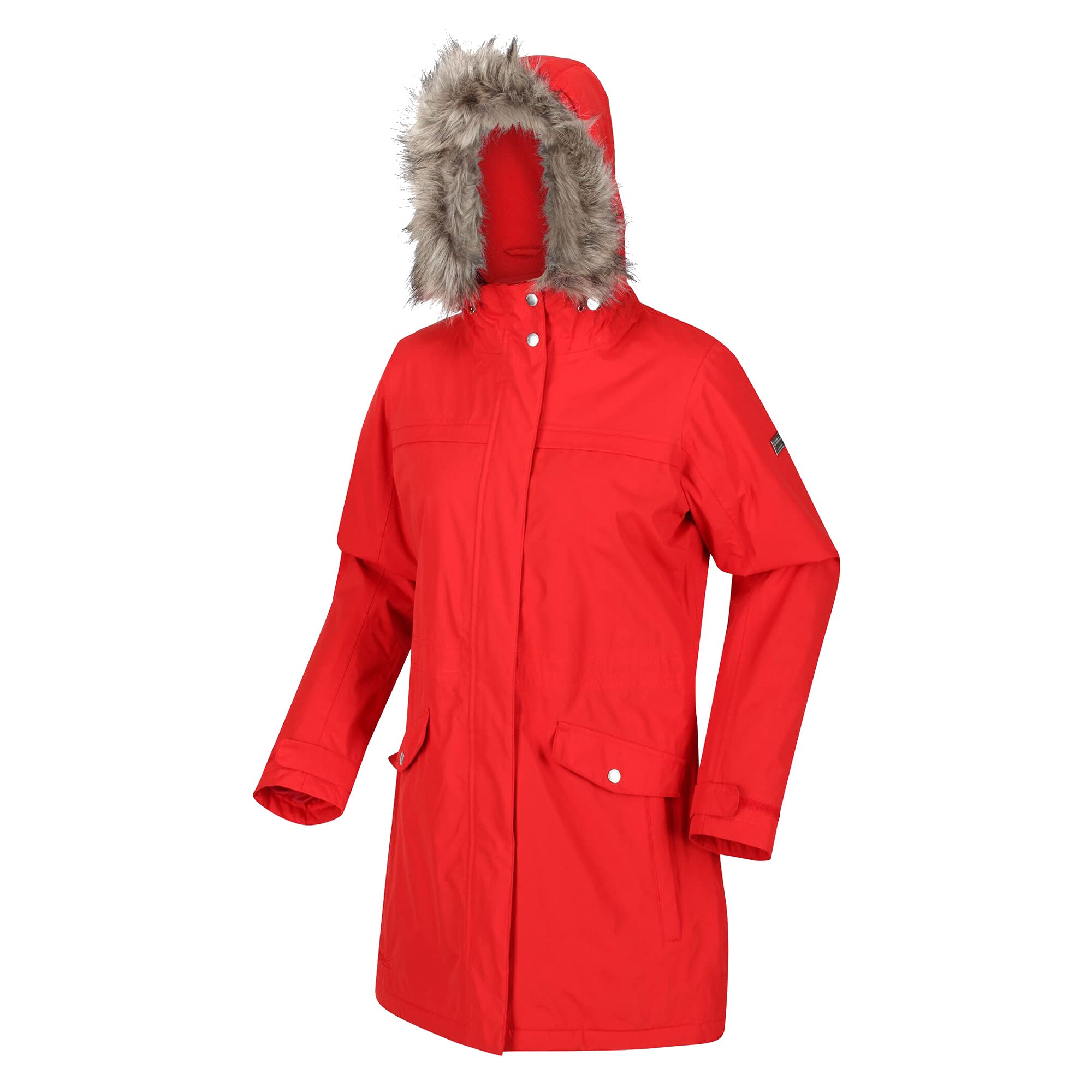 Regatta Womens/Ladies Serleena II Waterproof Insulated Jacket (10 UK) (Molten Red)