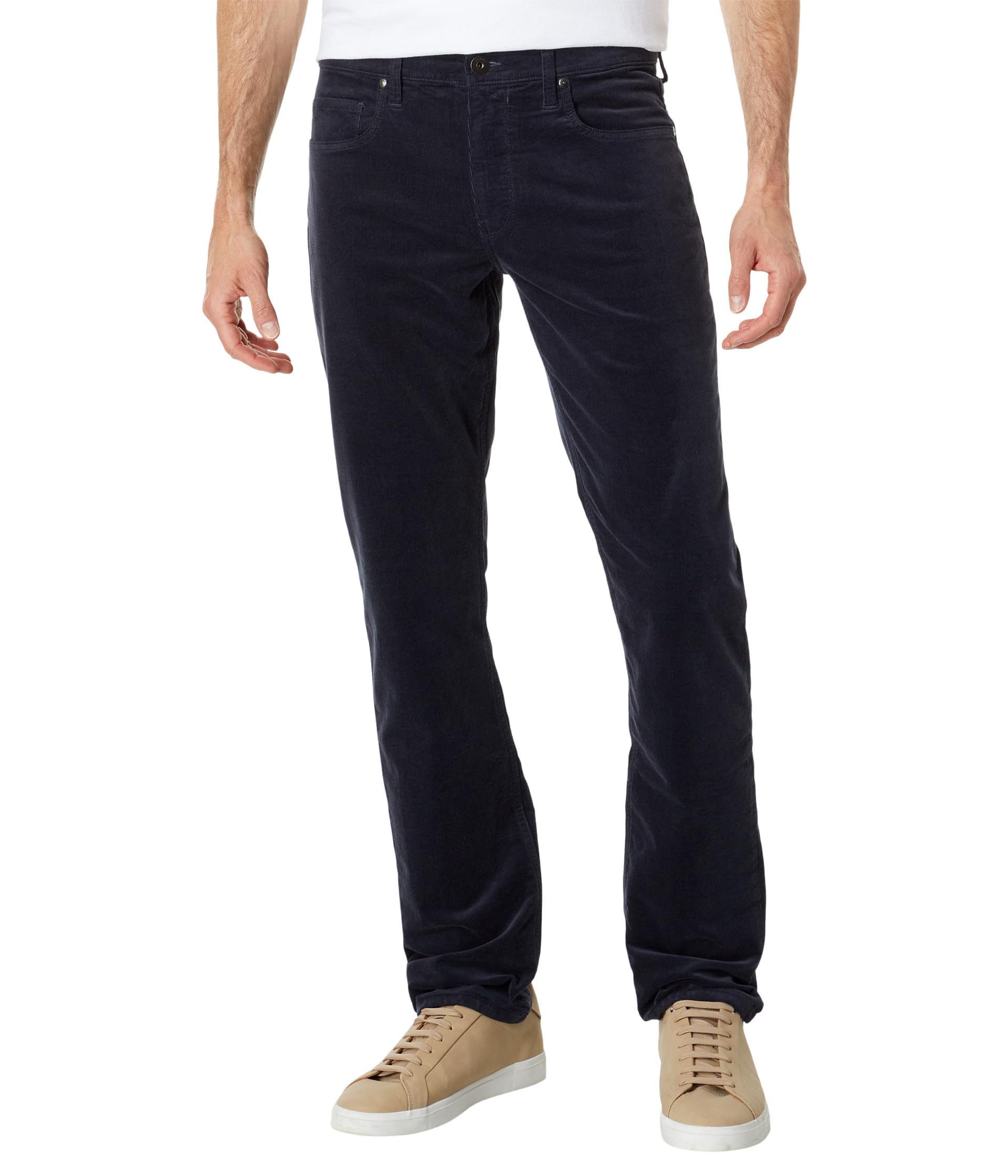 Paige Men's Deep Anchor Federal Slim Straight Fit Stretch Corduroy Pant, 38