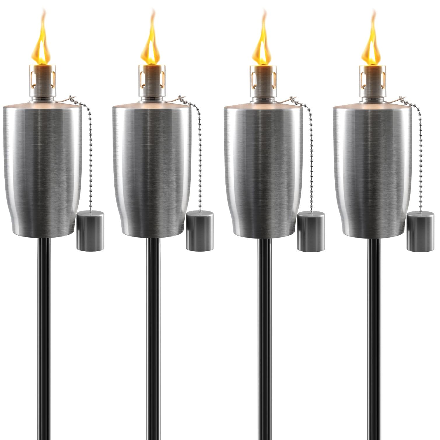 Amazon.com: Matney Stainless Steel Outdoor Torches - Decorative