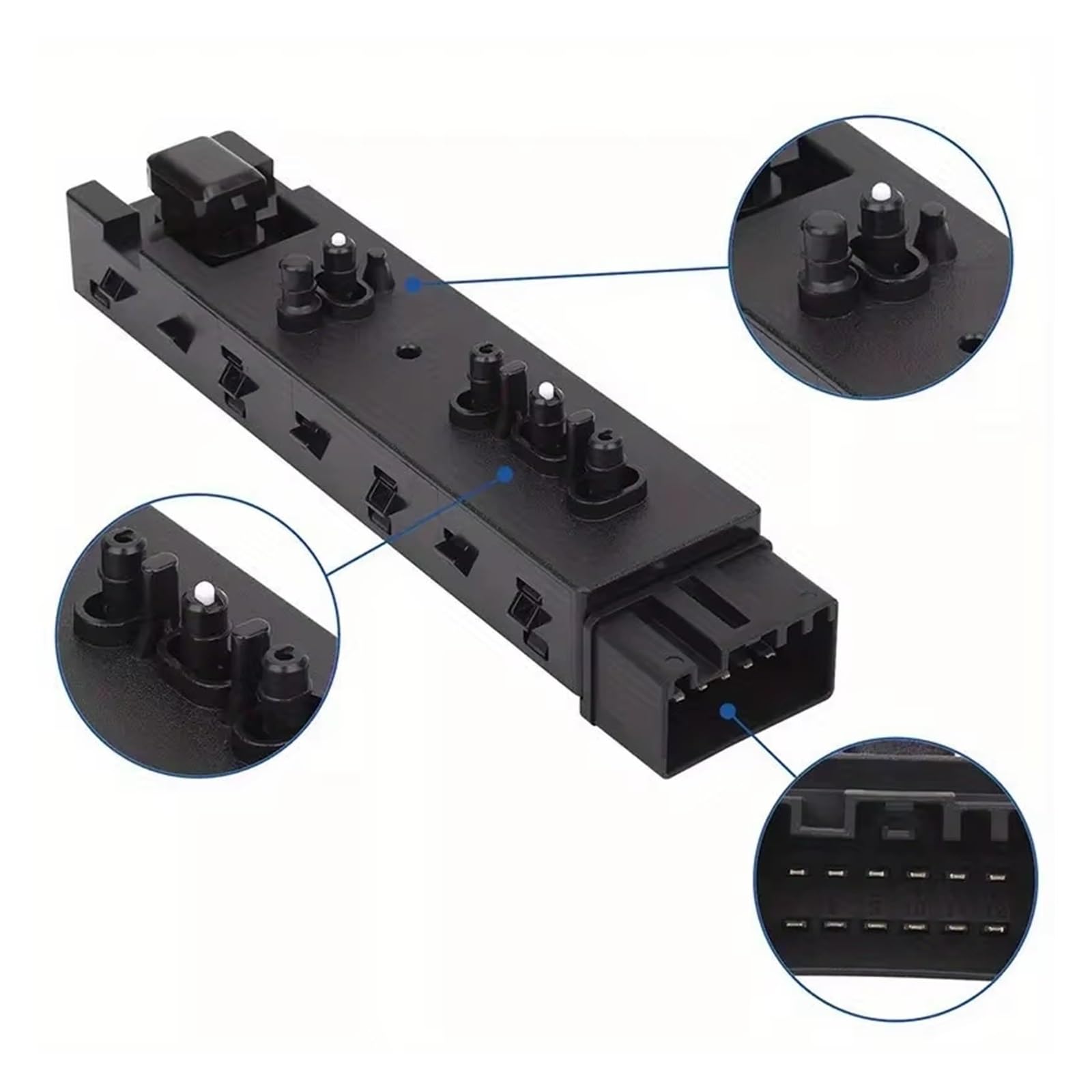 Interruptor ajuste asiento lateral Interruptor Control Asiento