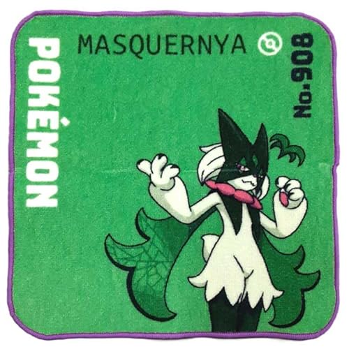 林(Hayashi) ミニタオル 約20×20cm ポケモン マスカーニャ PO414608