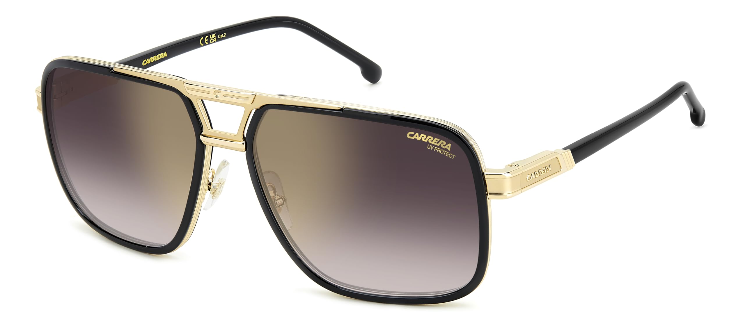 GAFAS CARRERA - Modelo: CARRERA 1071/S_ C: BURGUNDY BLACK/Eye size: 61 - Bridge size: 16