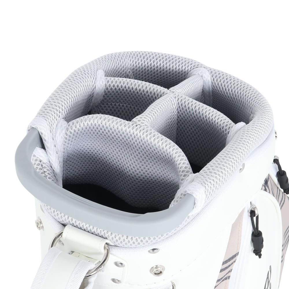 NEW BALANCE チェック柄ヒョウ柄　キャディバッグ　ゴルフ NEW BALANCE チェック柄ヒョウ柄 キャディバッグ ゴルフ - メルカリ