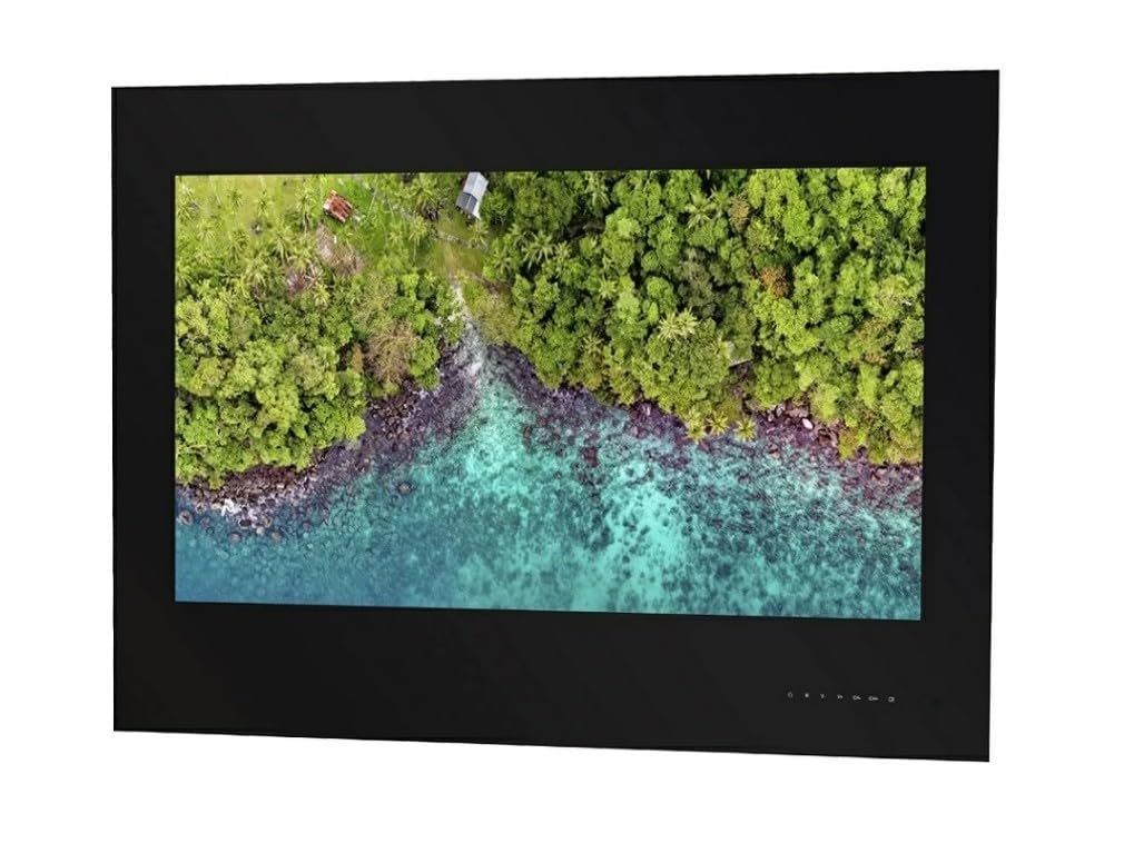 AVEL AVS430SM Smart TV 4K LED LCD Display 3840x2160 Resolution Black Frame Design Waterproof 2024 Model 43 Inches