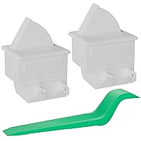 Vista 1 de RVMARINEPAT Interruptor de luz de puerta de refrigerador, 2 pines NC 6A 250 V CA, interruptor momentáneo para nevera con herramienta de barra