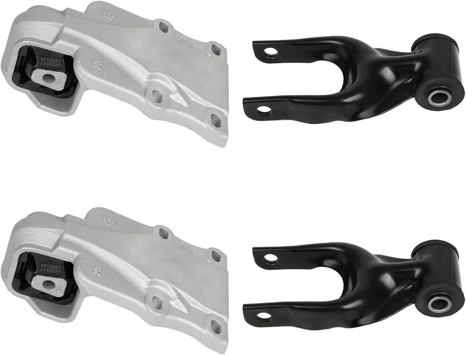 SCITOO Engine Motor Mount and Torque Strut Mount Kit for Buick Rendezvous 3.4L 2002-2005 for Buick Rendezvous 3.5L 2006-2007 Replace OE A2900, A2899 , 10274661, 10247084