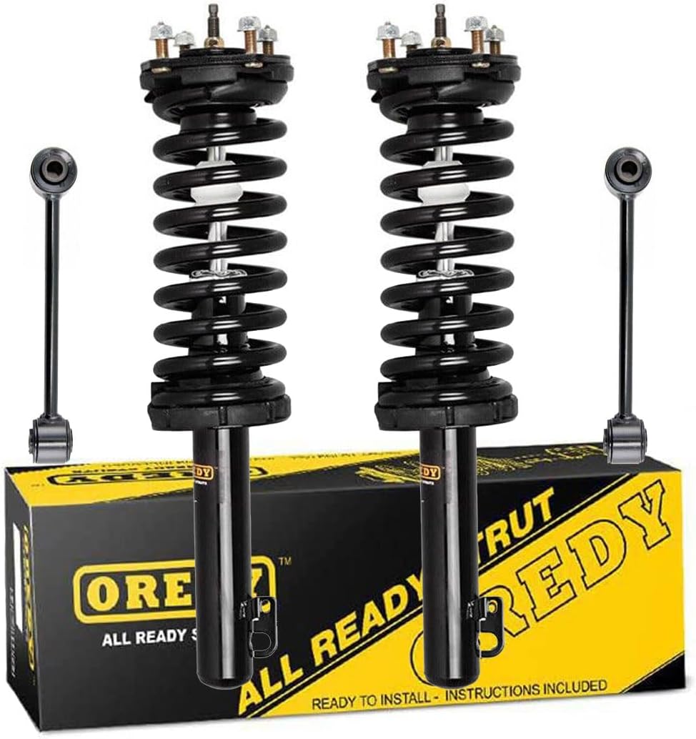 OREDY 4PC Front Struts & Sway Bar Links Kit for 20052010