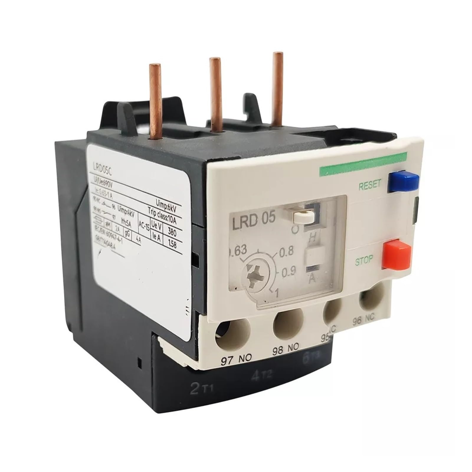 Relais de surcharge thermique TeSys LRD LRD05 0,63-1A contacteur LC1D